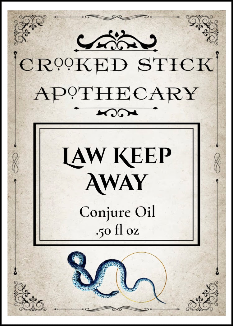 Law Keep Away Conjure Oil