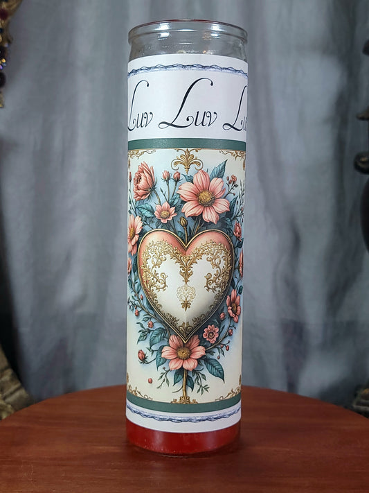 Luv Luv Luv Fixed 7-Day Candle