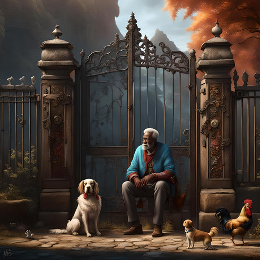 Papa Legba at the Gates 02 Digital Artwork