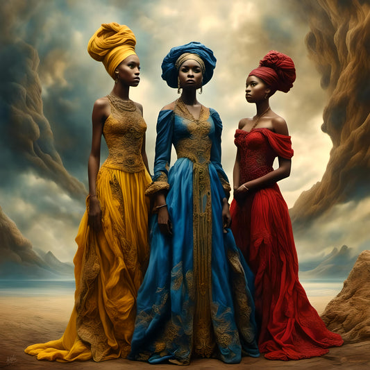 Three Mothers - Digital Artwork